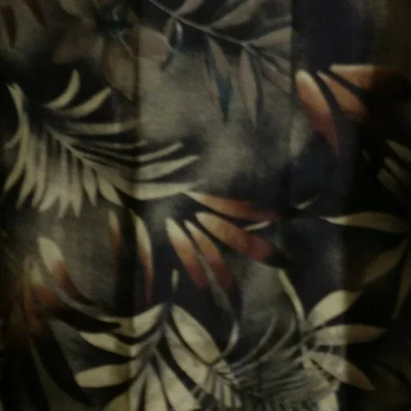 🪴🌿🌱 Scarlett Women's Dress Green on Black with a hint of Brown Size 12 - Picture 10 of 12